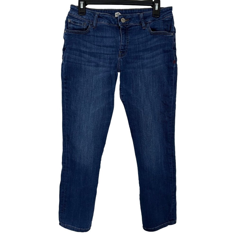 Warp & Weft Woman's size 28/29 "night sky blue" skinny denim jeans pants